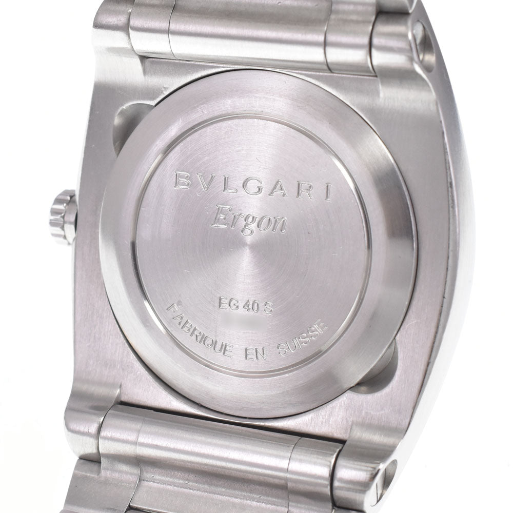with paper BVLGARI Elgon EG40S black Dial Automatic Men's
 Watch B#149471