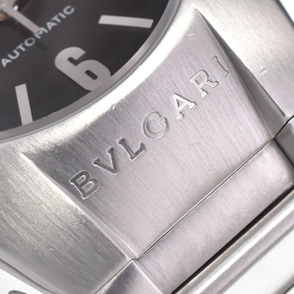 with paper BVLGARI Elgon EG40S black Dial Automatic Men's
 Watch B#149471