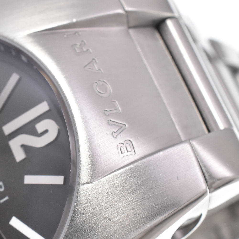 with paper BVLGARI Elgon EG40S black Dial Automatic Men's
 Watch B#149471