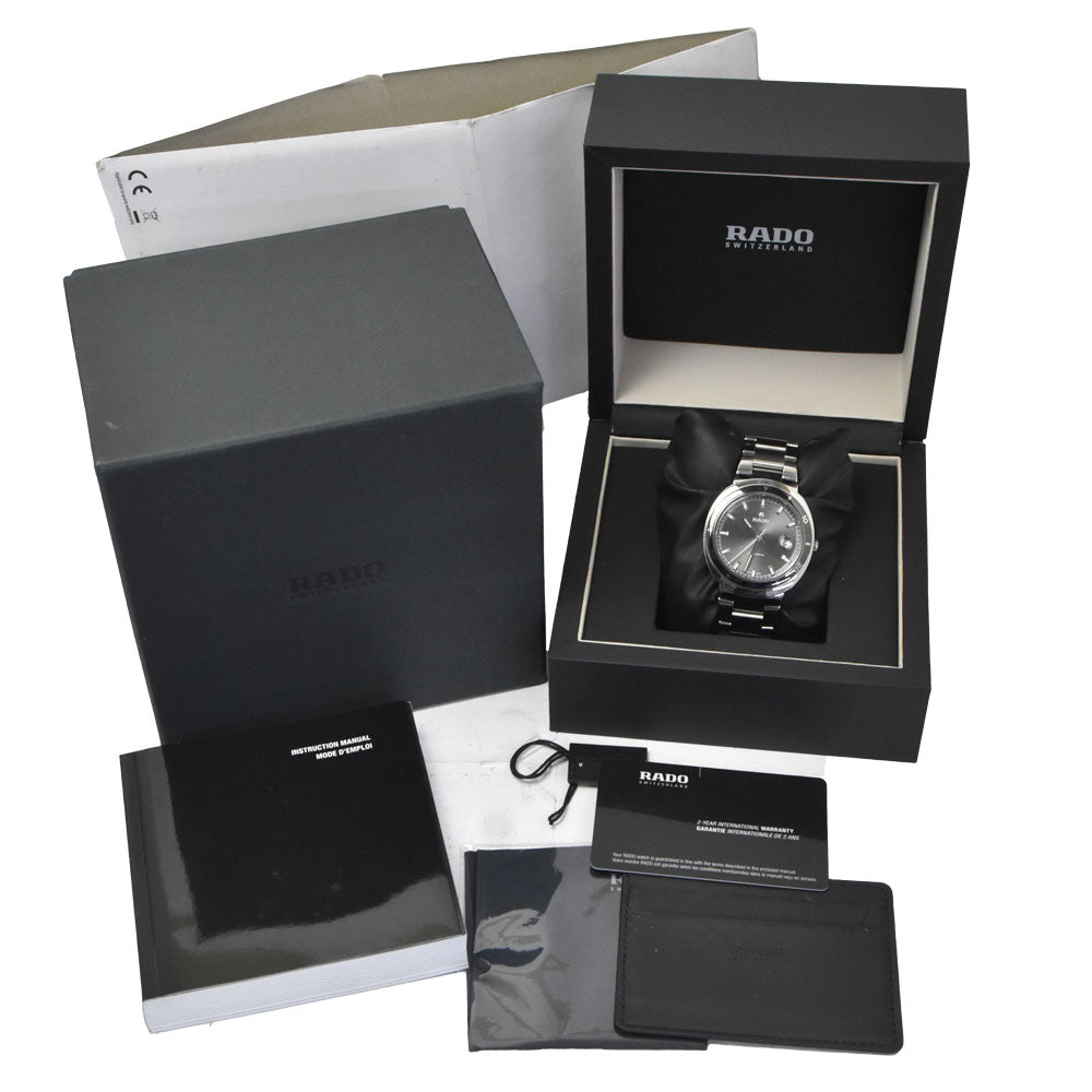 with paper RADO D star R15959103 Date gray Dial Automatic Men's
 Watch C#149473