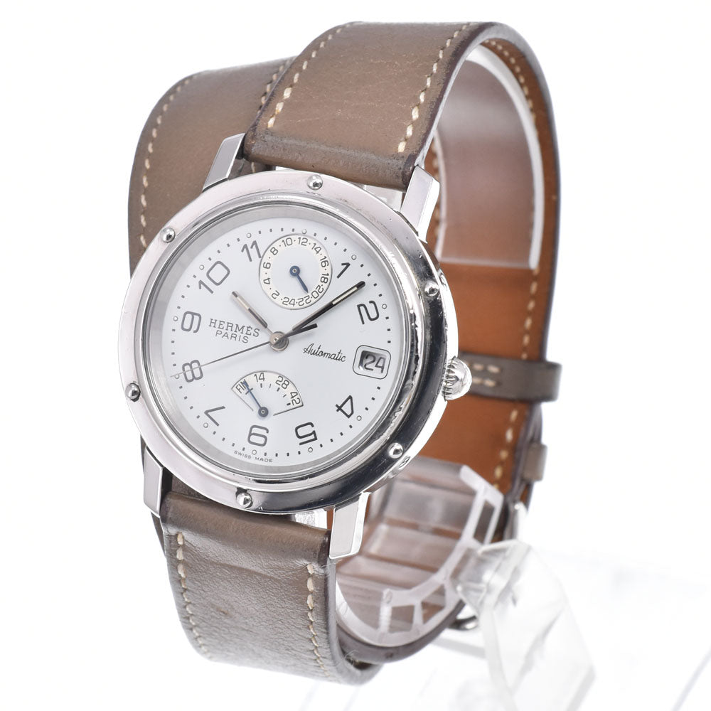 HERMES Clipper CL5.710 Dubrutur white Dial Automatic Men's
 Watch B#149474