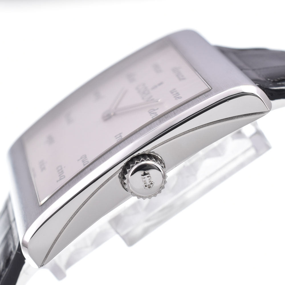 CORUM Buckingham 157.181.20 Square Silver Dial Hand Winding Men's
 Watch B#149476