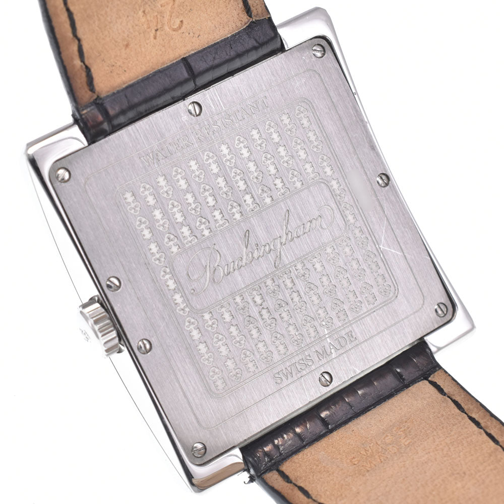 CORUM Buckingham 157.181.20 Square Silver Dial Hand Winding Men's
 Watch B#149476