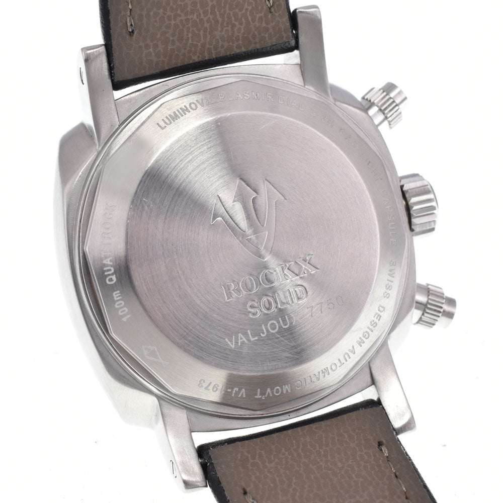 RXW Plasmir Millgraph VJ-1973 Barjou 7750 black Dial Automatic Men's
 Watch B#149478