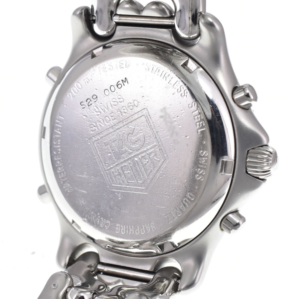 TAG HEUER S/el CG1111-0 Chronograph white Dial Quartz Men's
 Watch B#149480