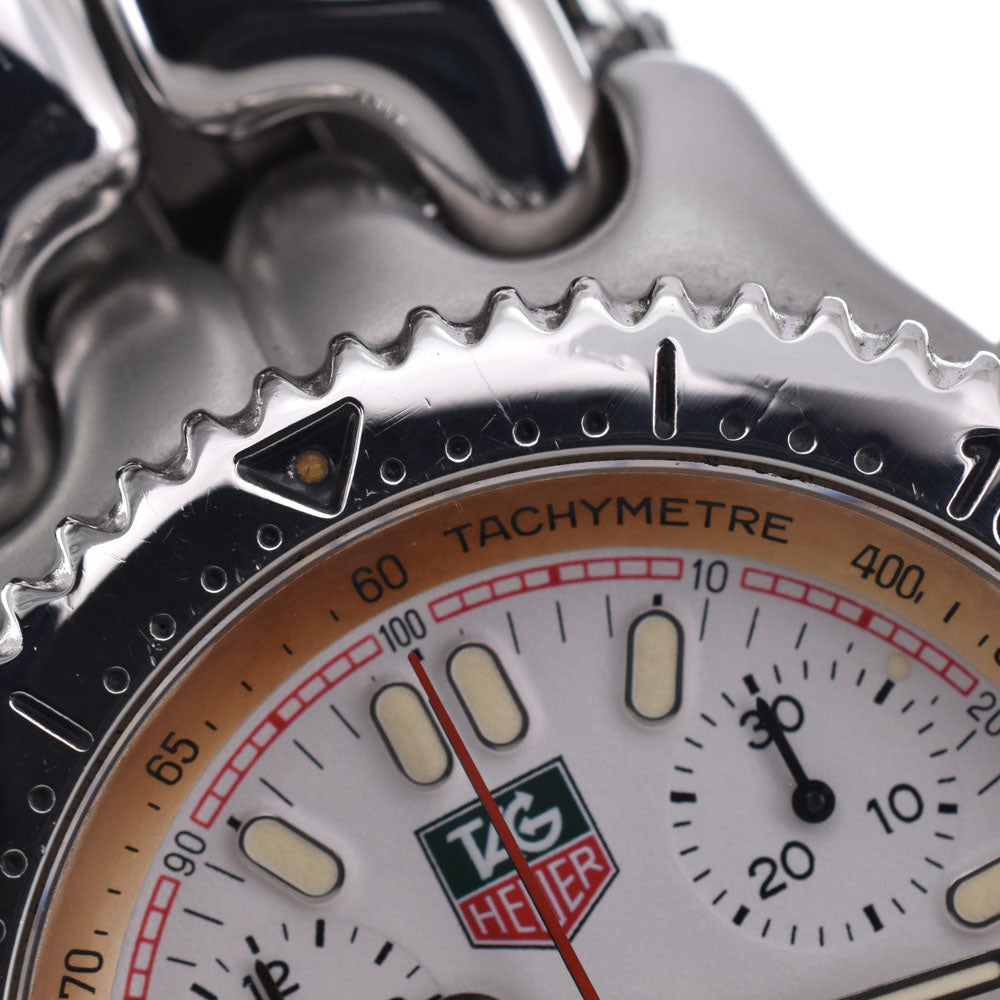 TAG HEUER S/el CG1111-0 Chronograph white Dial Quartz Men's
 Watch B#149480
