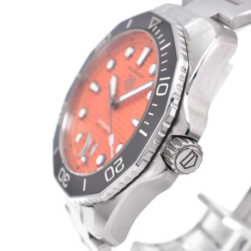 TAG HEUER Aqua racer WBP201F Date Orange Dial Automatic Men's
 Watch B#149481