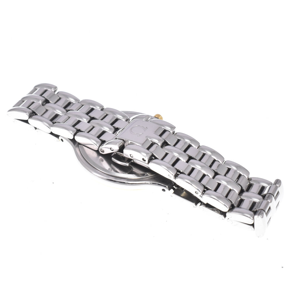 OMEGA De Ville symbol Stainless Steel/K18YG white Dial Quartz Men's
 Watch C#149482