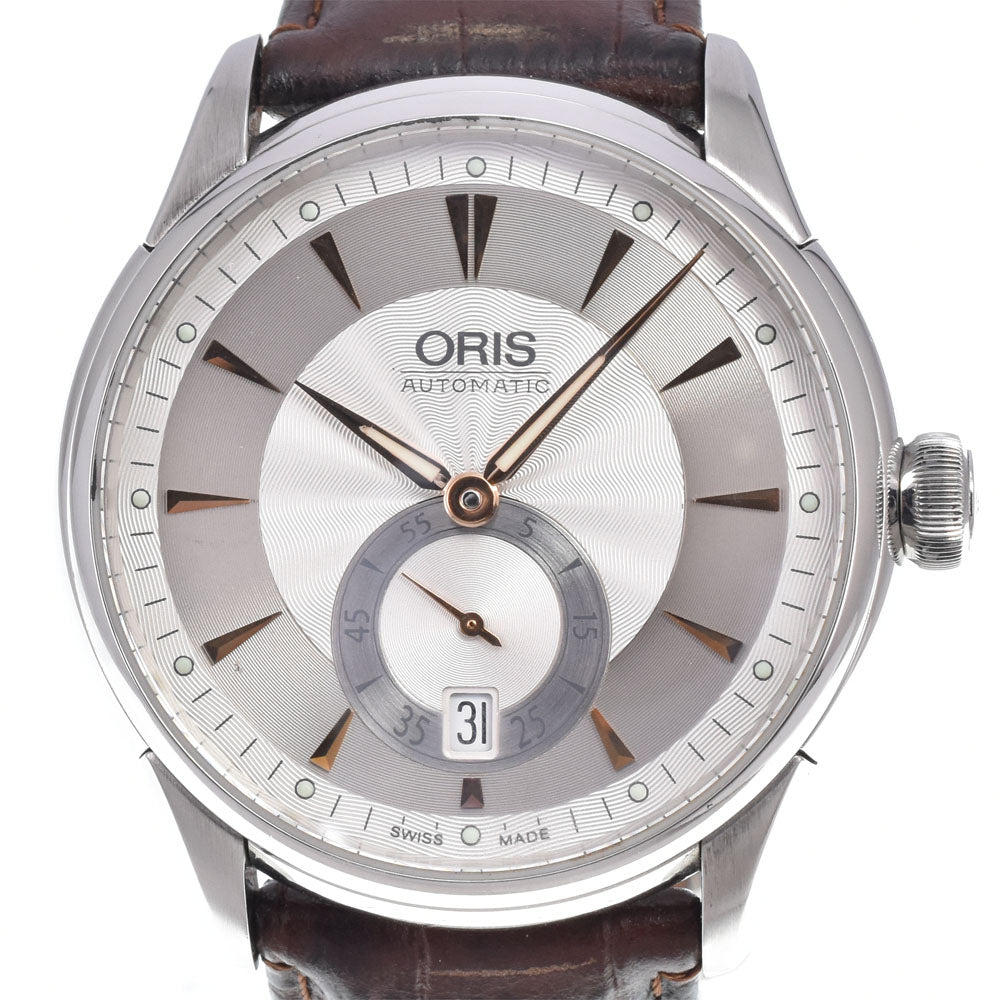 ORIS Artelier 7582 Small second date Silver Dial Automatic Men's
 Watch B#149484