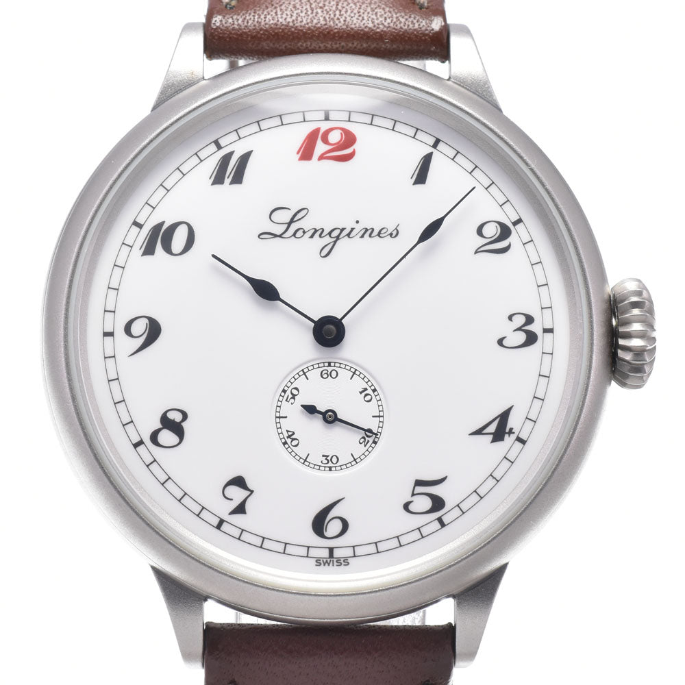 with paper LONGINES Monuments 15, 25, 30 L7.881.4.23.2(1915)/L7.883.4.23.2(1925)/L7.882.4.73.2(1930) Longines Reissue 3-Piece Set, Limited Edition of 1000 Sets White / Silver Dial Automatic Men's
 Watch B#149487