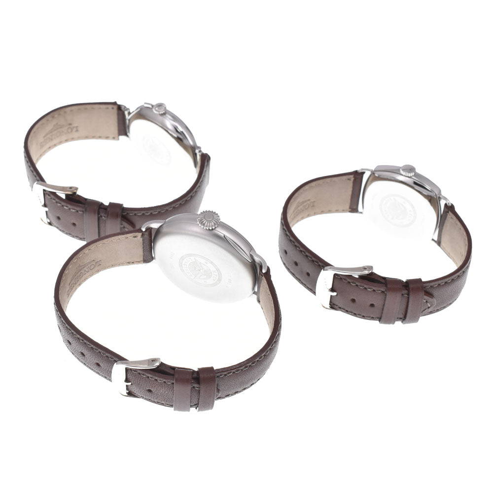 with paper LONGINES Monuments 15, 25, 30 L7.881.4.23.2(1915)/L7.883.4.23.2(1925)/L7.882.4.73.2(1930) Longines Reissue 3-Piece Set, Limited Edition of 1000 Sets White / Silver Dial Automatic Men's
 Watch B#149487