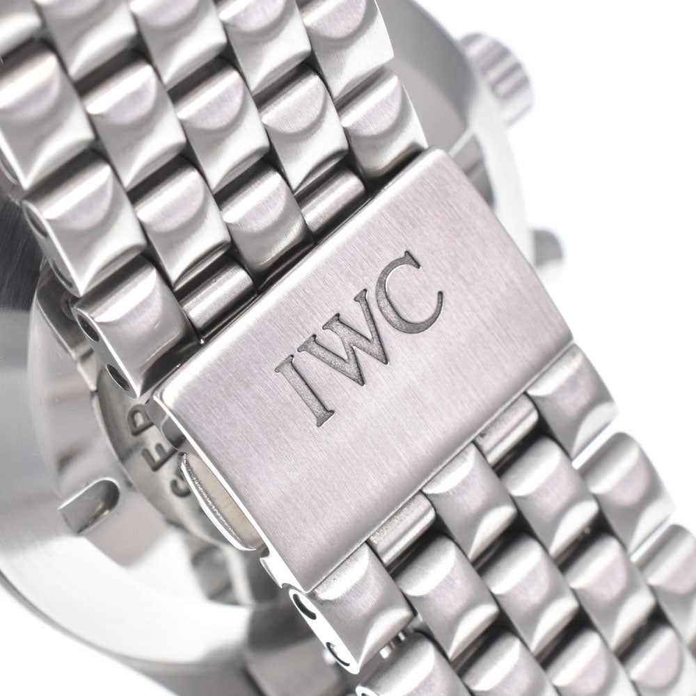 with paper IWC SCHAFFHAUSEN Spitfire IW370628 Chronograph day date Silver Dial Automatic Men's
 Watch C#149492