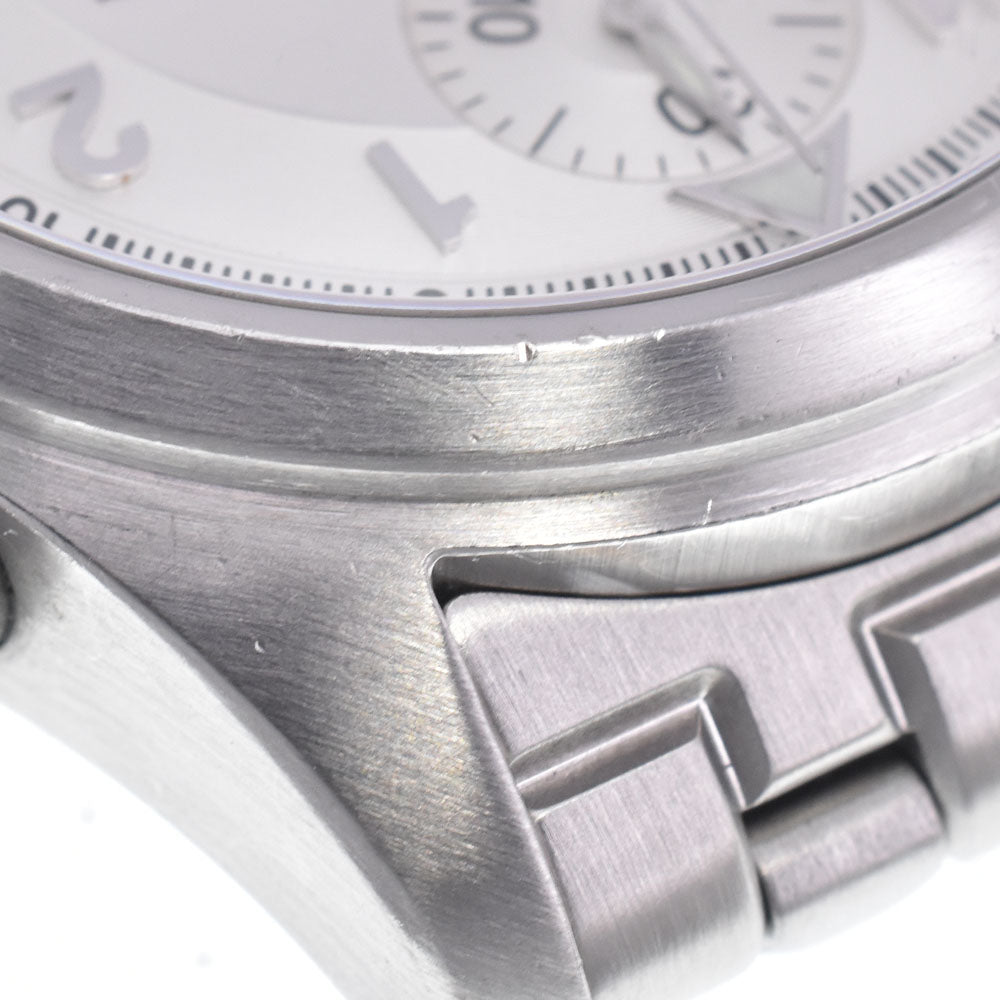 with paper IWC SCHAFFHAUSEN Spitfire IW370628 Chronograph day date Silver Dial Automatic Men's
 Watch C#149492