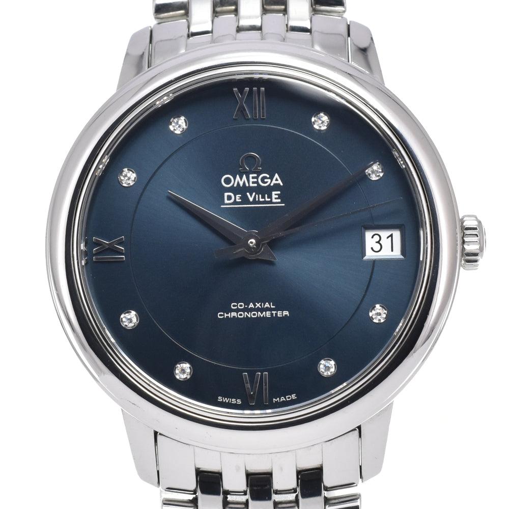 OMEGA De Ville Prestige 424.10.33.20.53.001 8P diamond blue Dial Automatic Ladies
 Watch B#149495