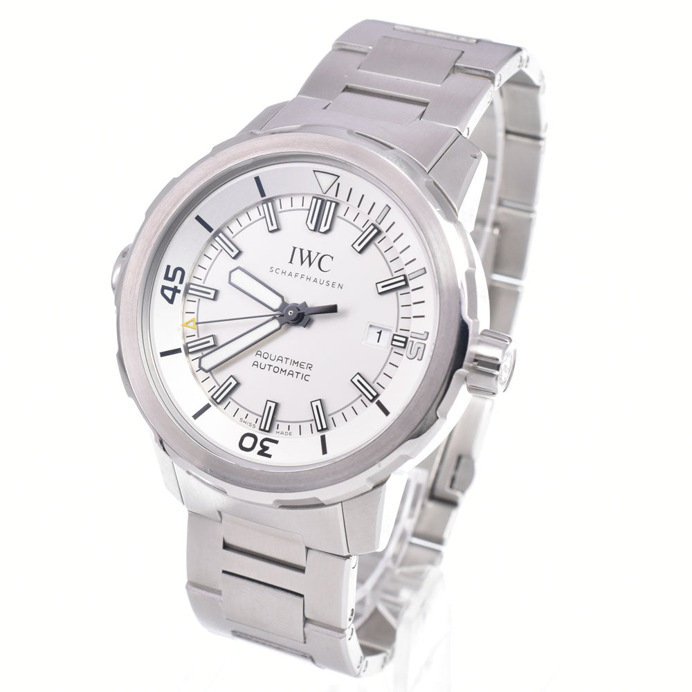 with paper IWC SCHAFFHAUSEN Aquatimer Automatic IW329004 Silver Dial Automatic Men's
 Watch C#149498