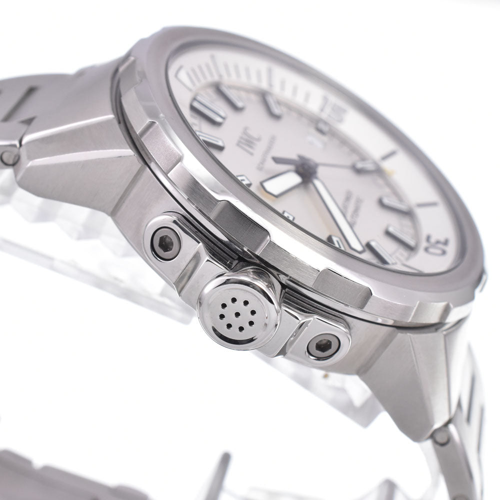 with paper IWC SCHAFFHAUSEN Aquatimer Automatic IW329004 Silver Dial Automatic Men's
 Watch C#149498