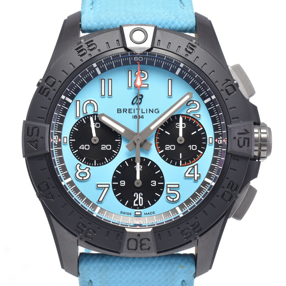 with paper BREITLING Avenger B01 SB0146 Chronograph Turquoise Dial Automatic Men's
 Watch A#149501
