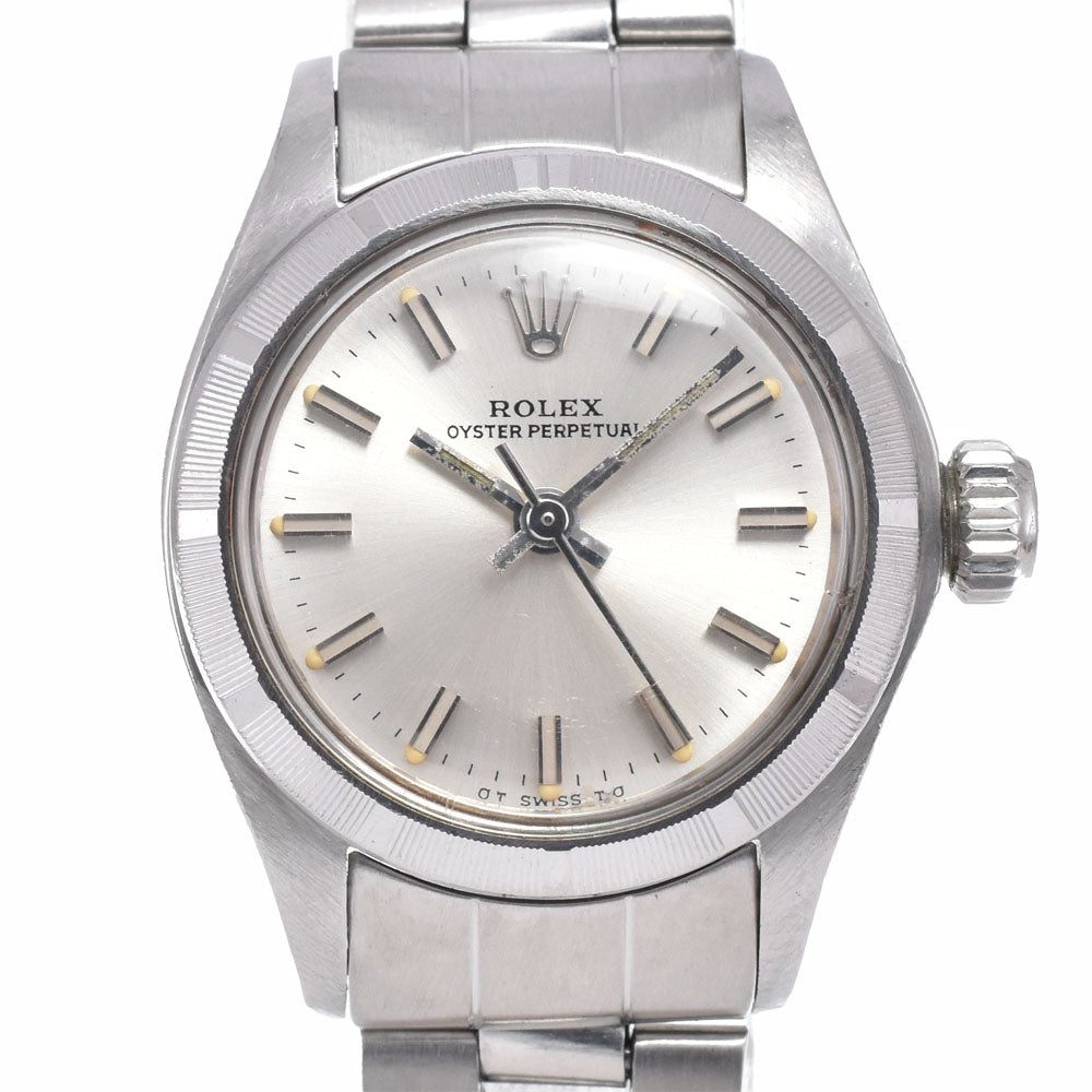 ROLEX Oyster perpetual 6723 Cal.2030 Silver Dial Automatic Ladies
 Watch B#149504