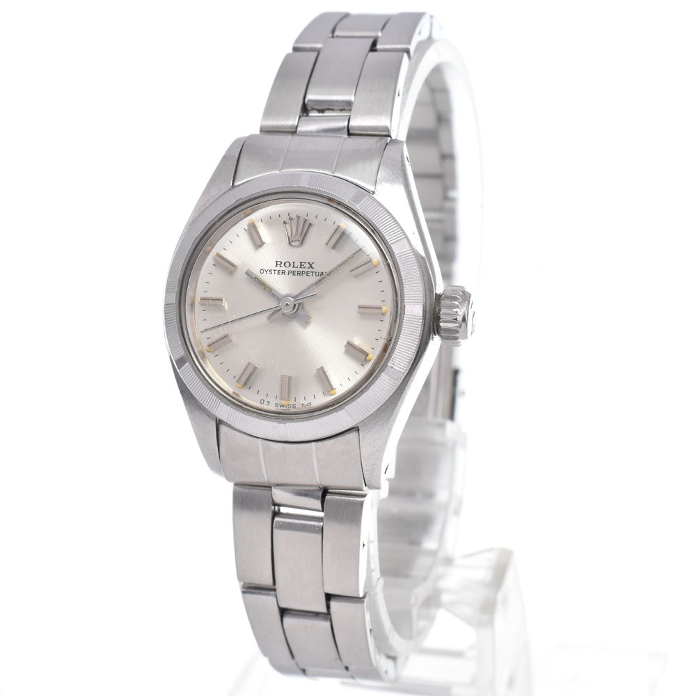 ROLEX Oyster perpetual 6723 Cal.2030 Silver Dial Automatic Ladies
 Watch B#149504