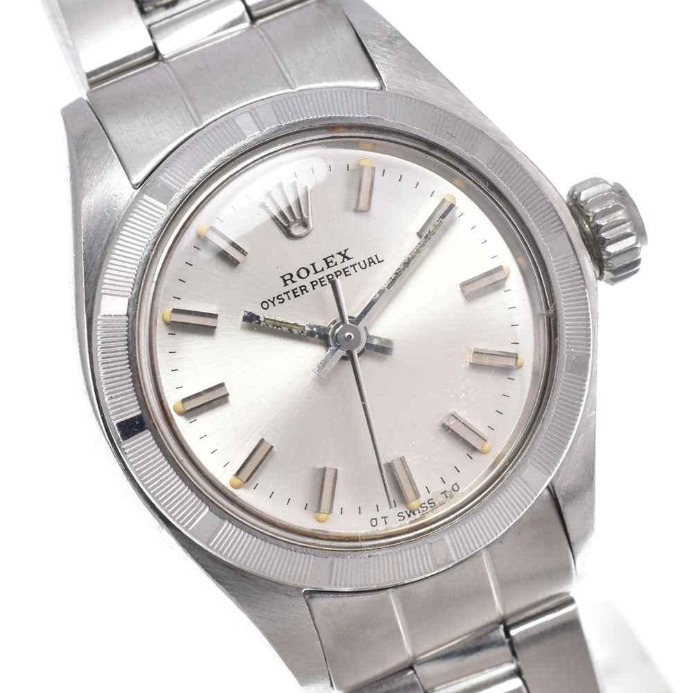 ROLEX Oyster perpetual 6723 Cal.2030 Silver Dial Automatic Ladies
 Watch B#149504