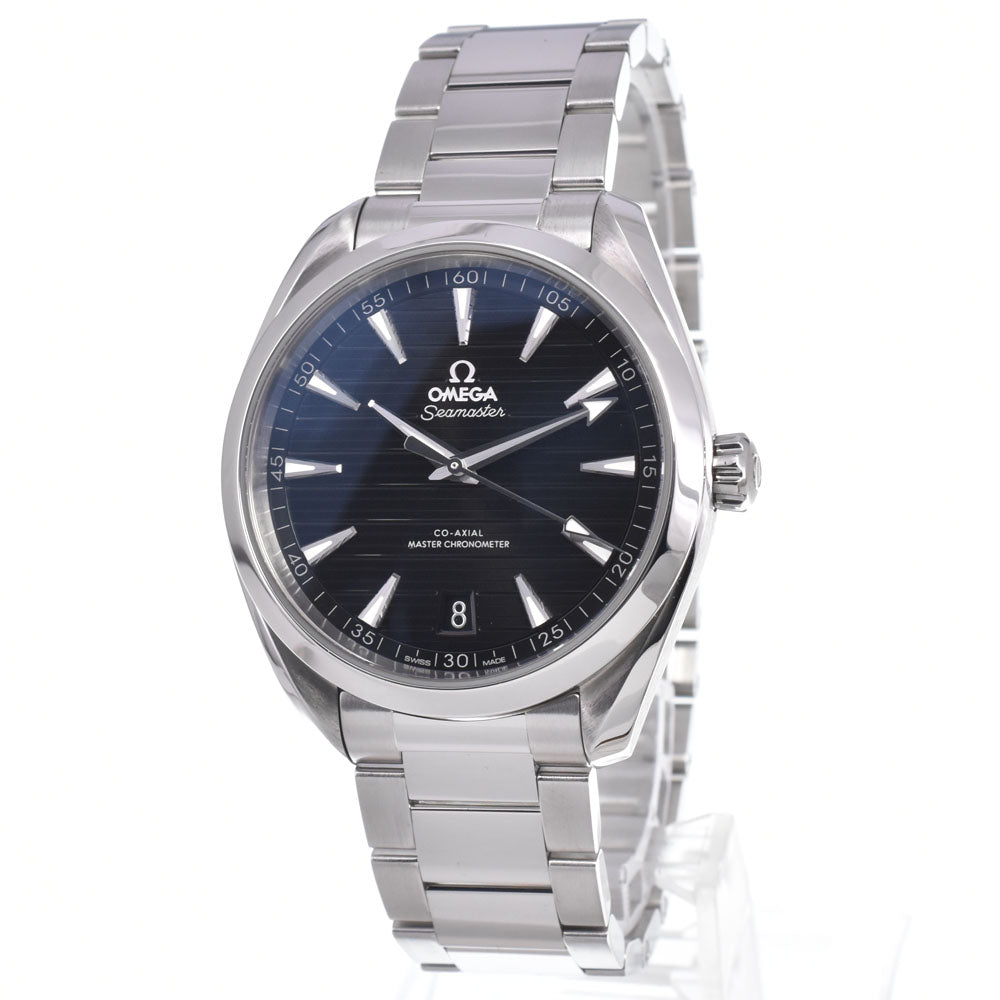 with paper OMEGA SeamasterAqua Terra CO-AXIAL 220.10.41.21.01.001 Date black Dial Automatic Men's
 Watch E#149505