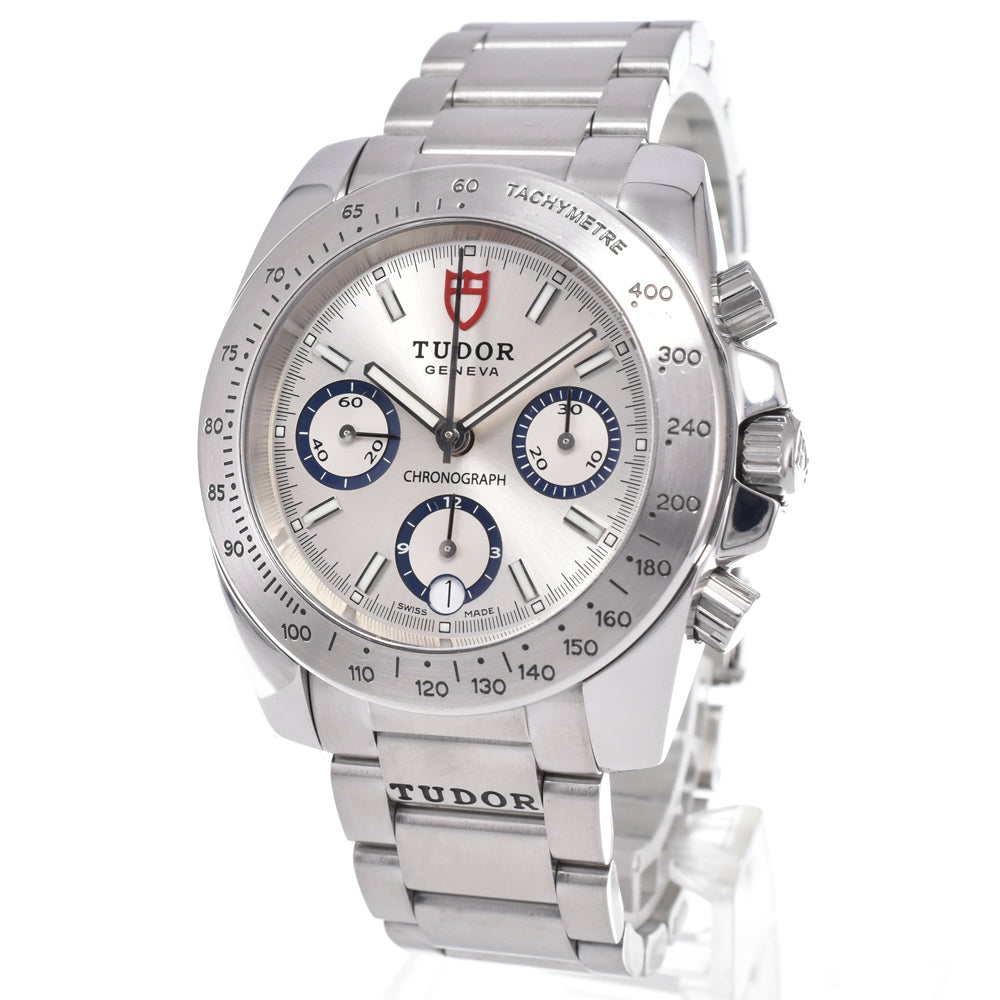 TUDOR Sports line 20300 Chronograph Silver Dial Automatic Men's
 Watch B#149509