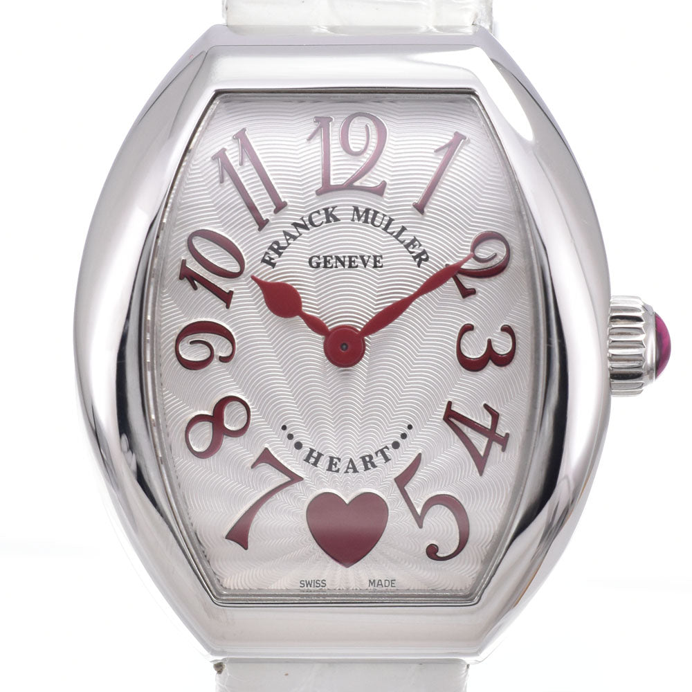 with paper FRANCK MULLER Heart to Heart 5002SQZC6H Silver Dial Quartz Ladies
 Watch A#149510
