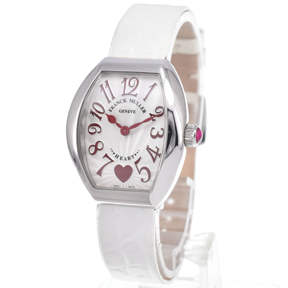 with paper FRANCK MULLER Heart to Heart 5002SQZC6H Silver Dial Quartz Ladies
 Watch A#149510