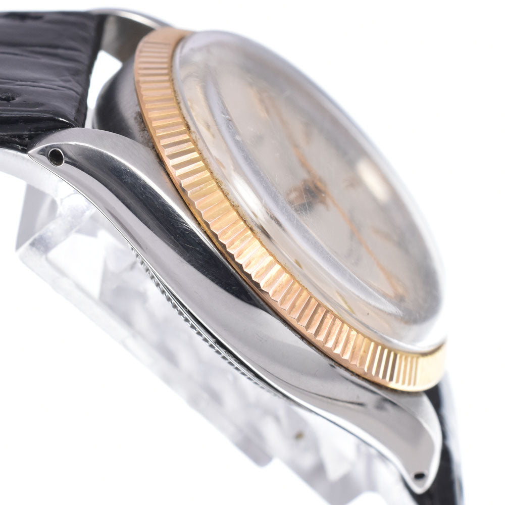 ROLEX Oyster perpetual 6567 vintage Cal.1030 Butterfly Rotor Silver Dial Automatic Men's
 Watch C#149511