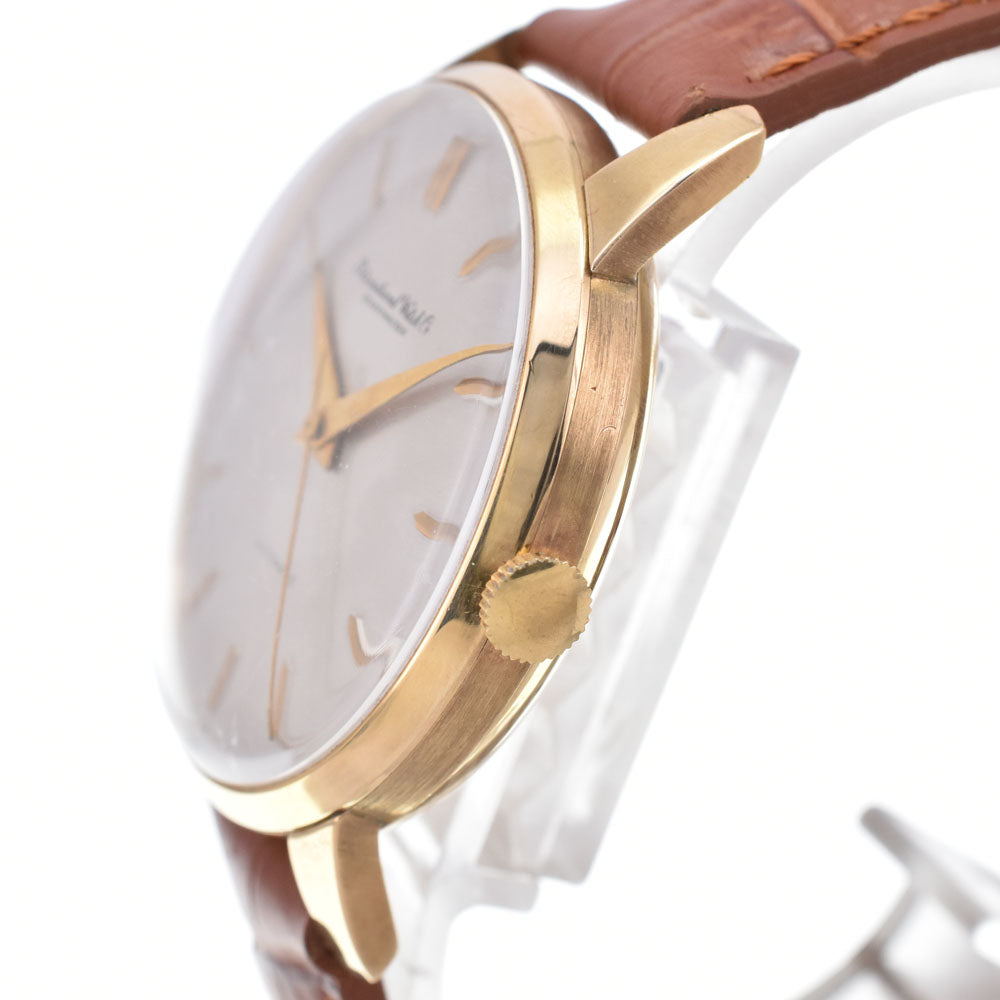 IWC SCHAFFHAUSEN Old Inter 195552 vintage Cal.852 Silver Dial Automatic Men's
 Watch C#149512