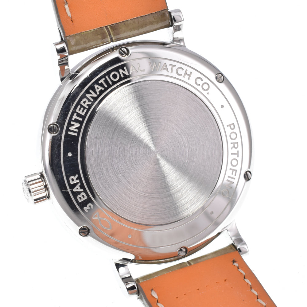 with paper IWC SCHAFFHAUSEN Portofino IW458104 Diamond Bezel gray Dial Automatic Men's
 Watch B#149515