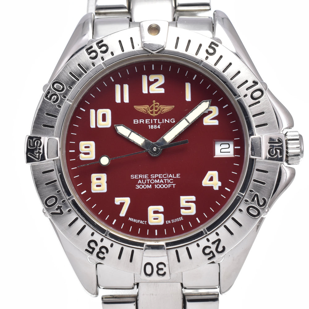 BREITLING Colt Ocean A17035 Date Bordeaux Dial Automatic Men's
 Watch C#149518
