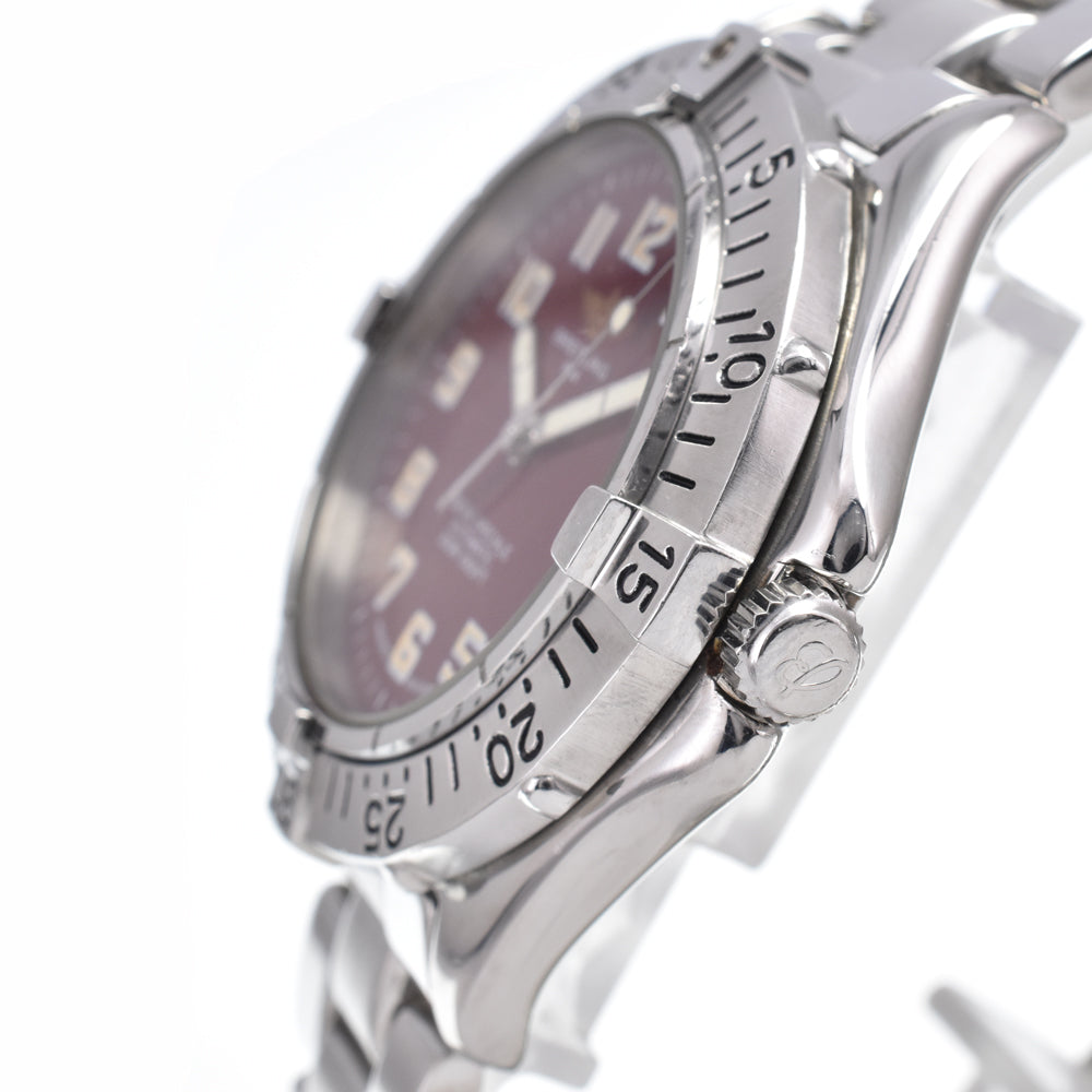BREITLING Colt Ocean A17035 Date Bordeaux Dial Automatic Men's
 Watch C#149518