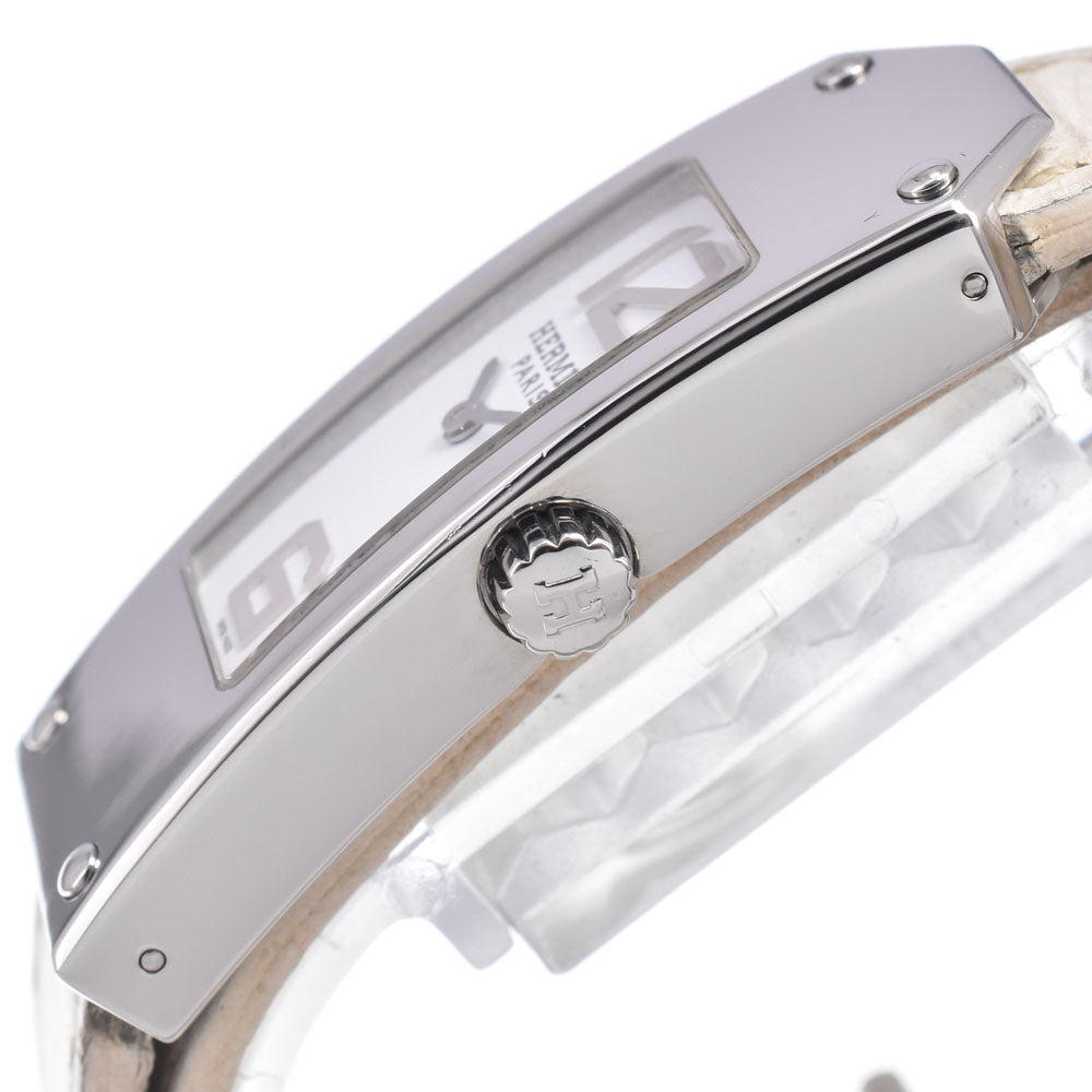 HERMES Kelly 2 watch KT1.210 Dubrutur white Dial Quartz Ladies
 Watch A#149523
