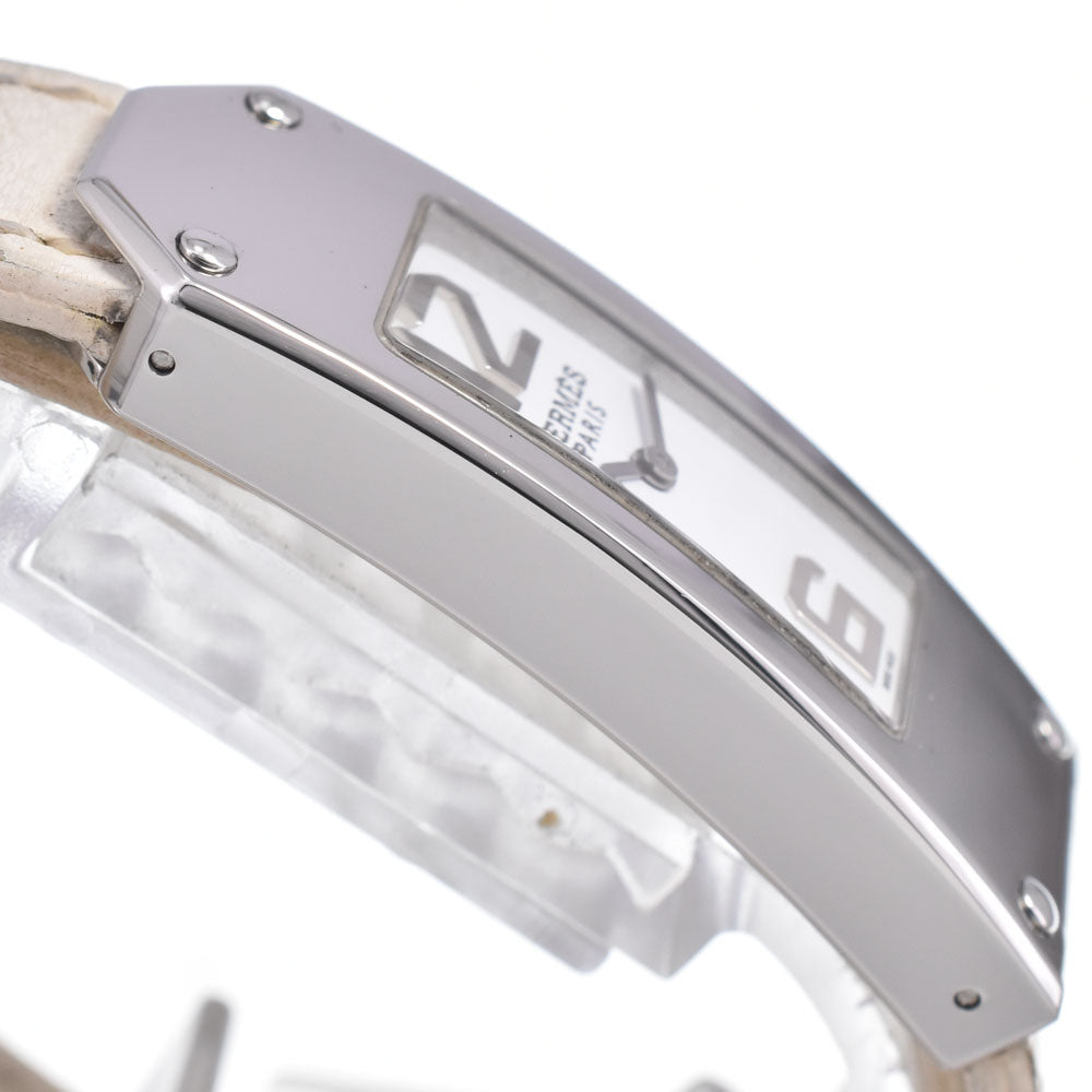 HERMES Kelly 2 watch KT1.210 Dubrutur white Dial Quartz Ladies
 Watch A#149523