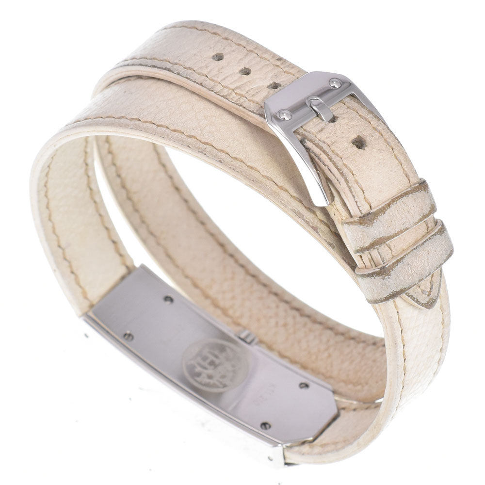 HERMES Kelly 2 watch KT1.210 Dubrutur white Dial Quartz Ladies
 Watch A#149523