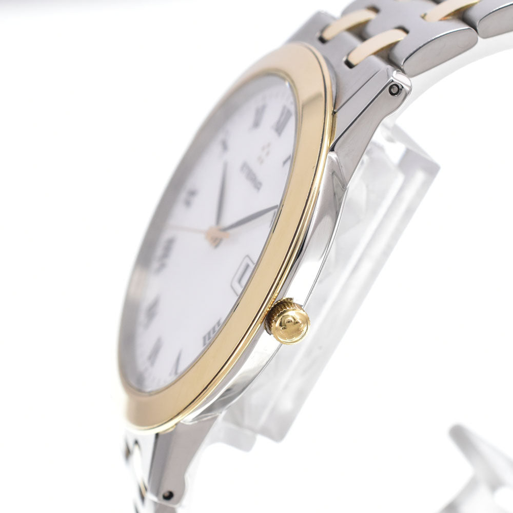 Eterna 3100.47 Date white Dial Quartz Men's
 Watch C#149530
