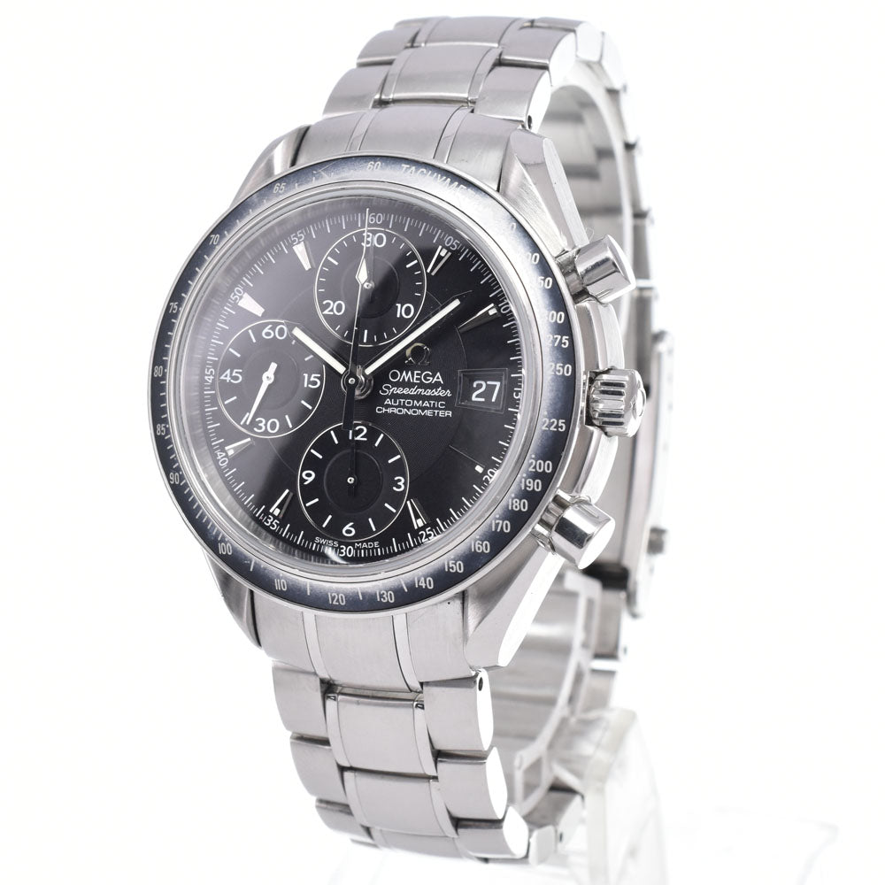 with paper OMEGA Speedmaster 3210.50 Chronograph Date black Dial Automatic Men's
 Watch B#149539