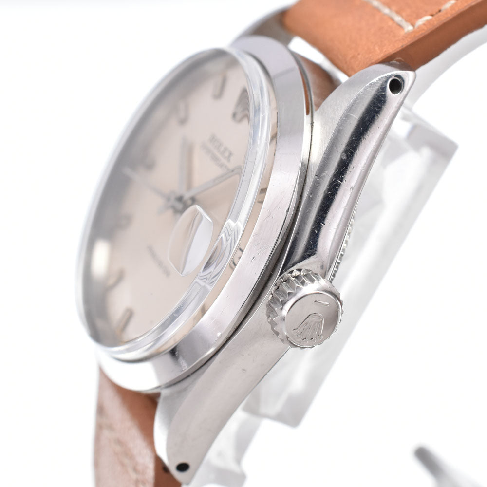 ROLEX Oyster Date 6466 vintage Cal.1225 Silver Dial Hand Winding Unisex
 Watch C#149540