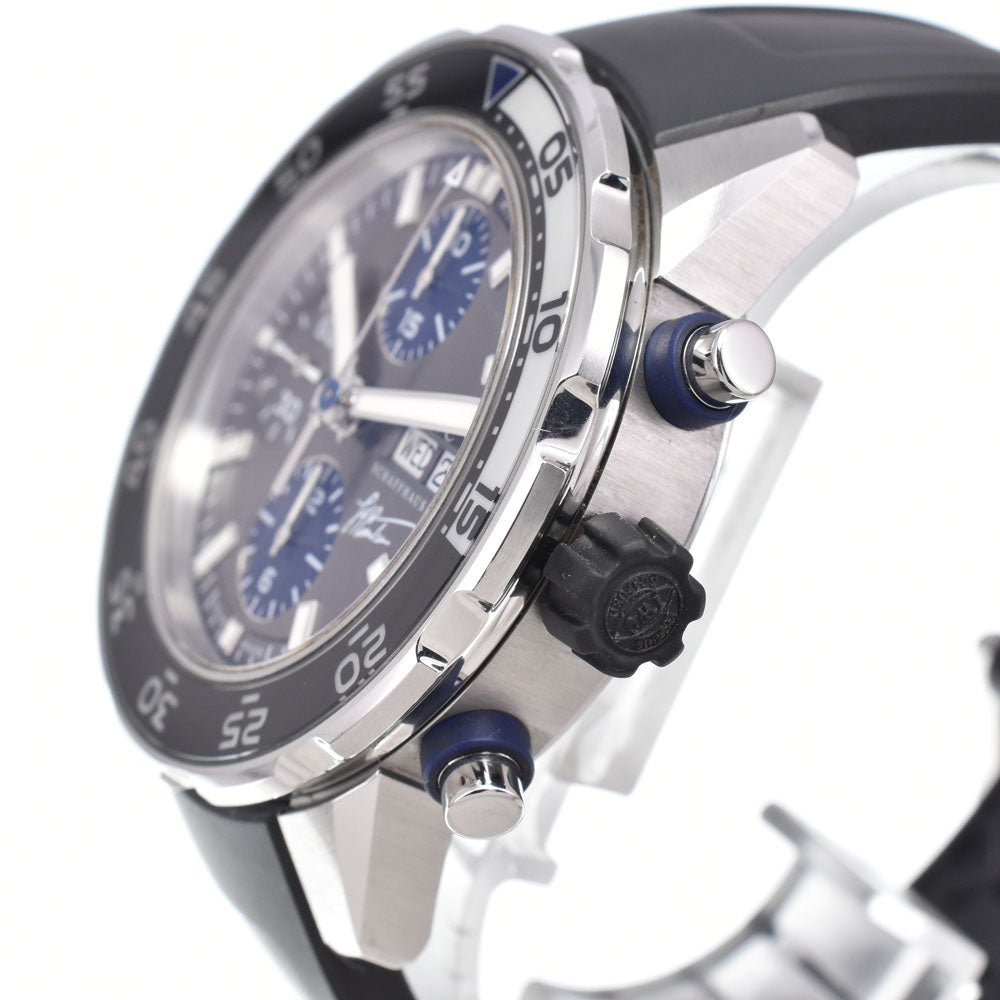 with paper IWC SCHAFFHAUSEN Aquatimer Chronograph IW376706 Cousteau Divers gray Dial Automatic Men's
 Watch B#149541
