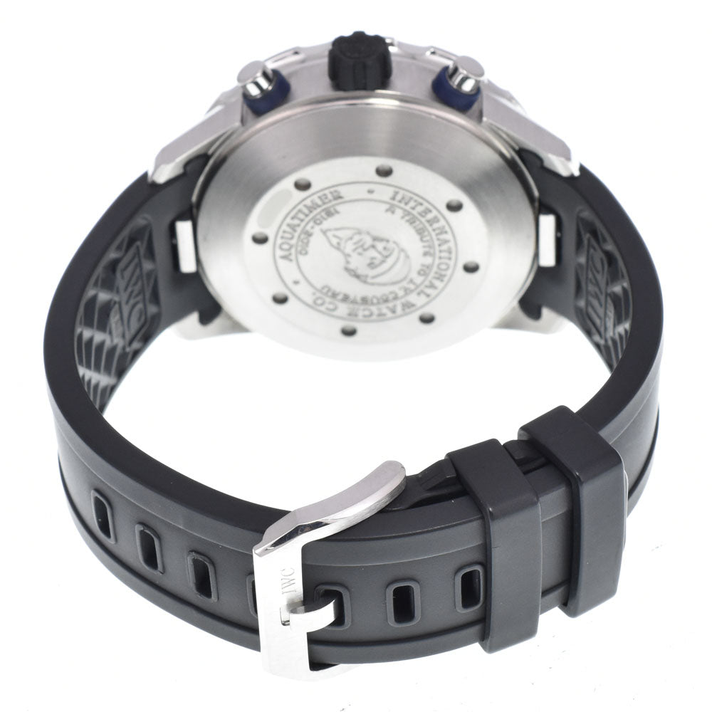 with paper IWC SCHAFFHAUSEN Aquatimer Chronograph IW376706 Cousteau Divers gray Dial Automatic Men's
 Watch B#149541
