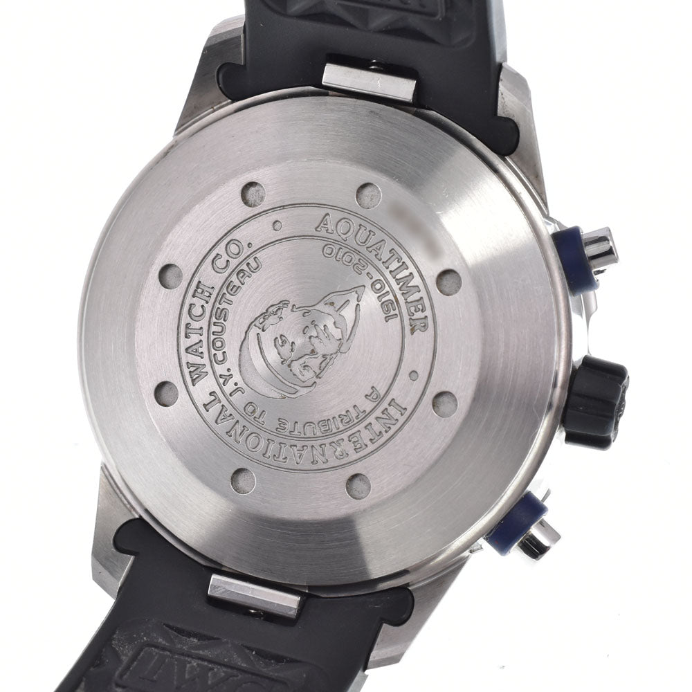 with paper IWC SCHAFFHAUSEN Aquatimer Chronograph IW376706 Cousteau Divers gray Dial Automatic Men's
 Watch B#149541