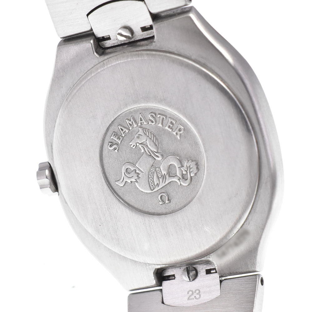 with paper OMEGA Seamaster Polaris 2510.40 Date Stainless Steel / K18 gray Dial Quartz Men's
 Watch C#149547