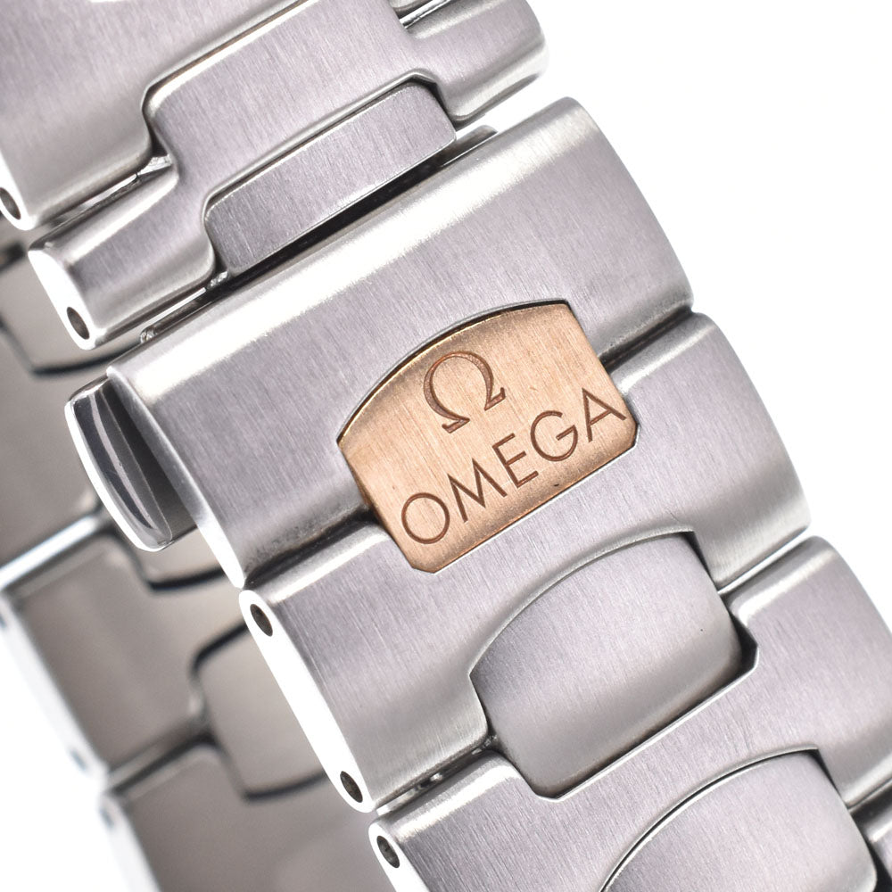 with paper OMEGA Seamaster Polaris 2510.40 Date Stainless Steel / K18 gray Dial Quartz Men's
 Watch C#149547