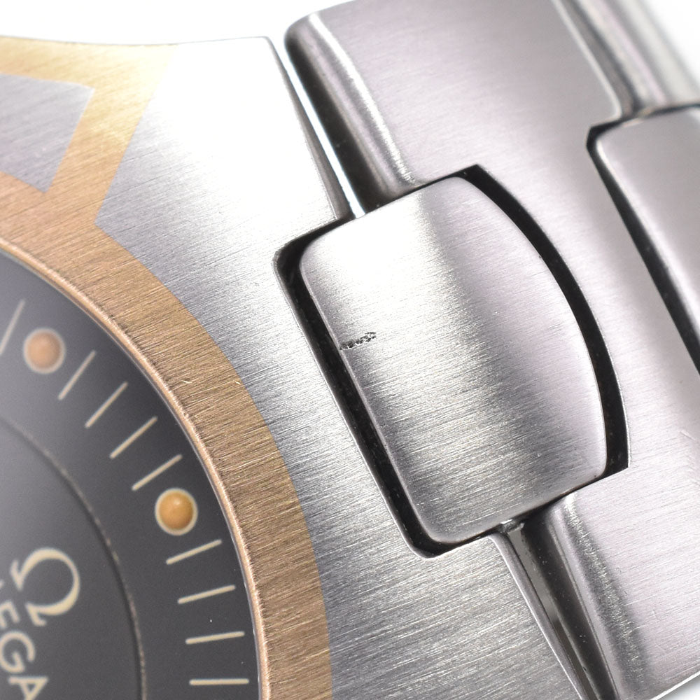 with paper OMEGA Seamaster Polaris 2510.40 Date Stainless Steel / K18 gray Dial Quartz Men's
 Watch C#149547