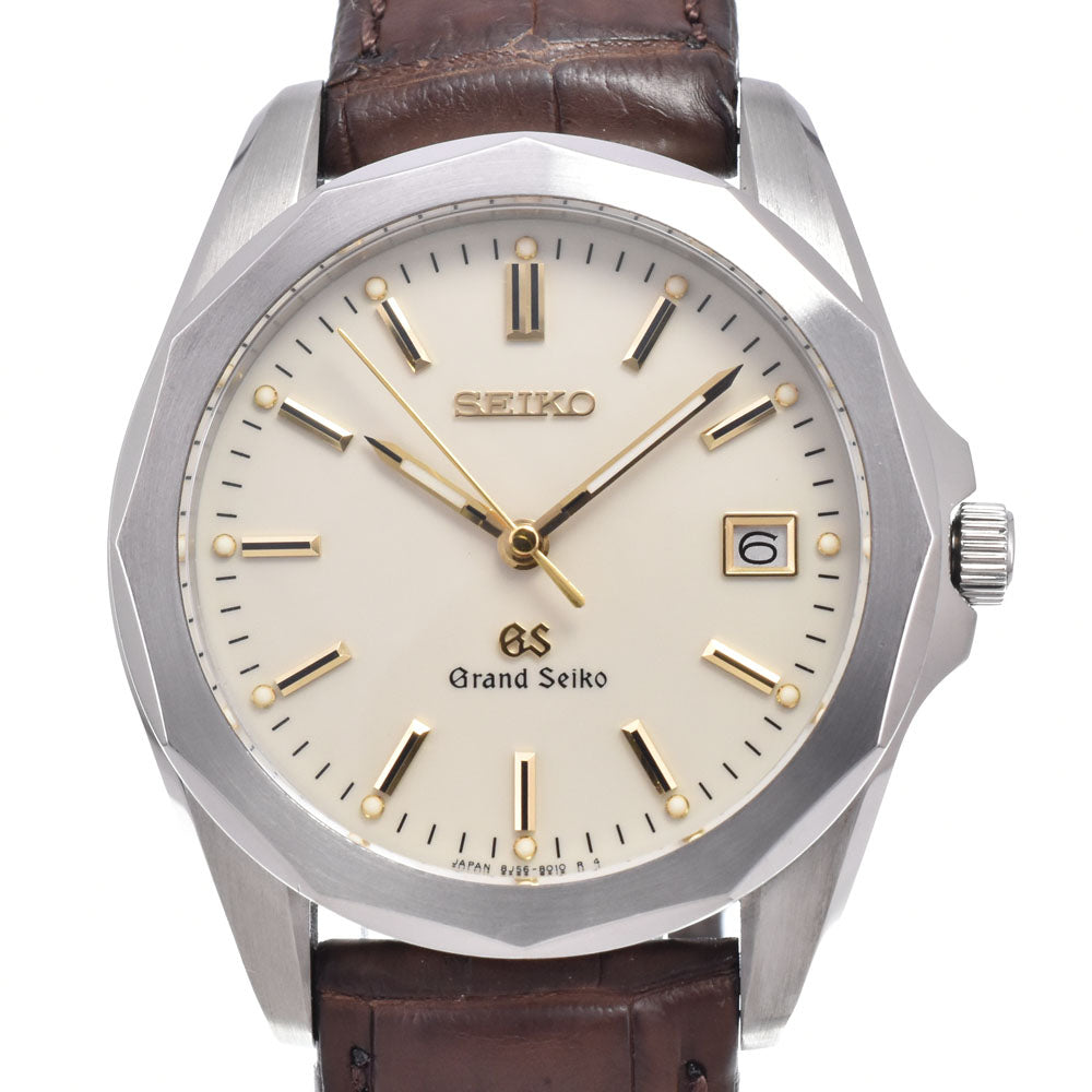 SEIKO Grand Seiko SBGF007/8J56-8010 Date beige Dial Quartz Men's
 Watch C#149558