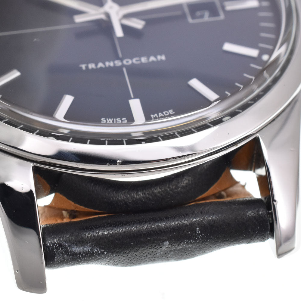 with paper BREITLING Transocean A45310 Day date black Dial Automatic Men's
 Watch C#149559