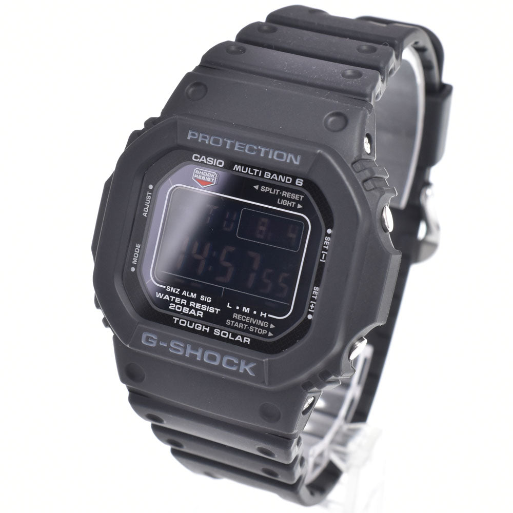 CASIO G-SHOCK 5600 series GW-M5610U-1BJF black Dial Radio Sync Solar Men's
 Watch B#149560