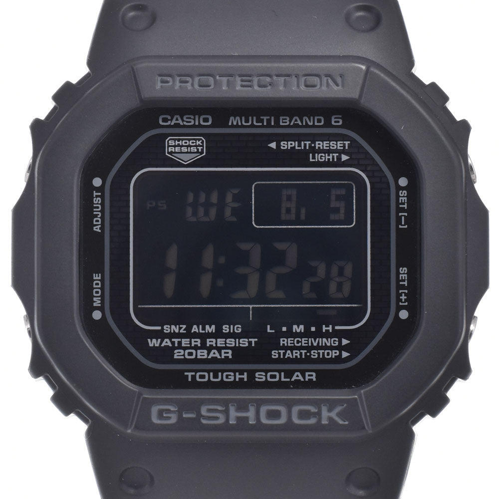 with paper CASIO G-SHOCK 5000 series GW-5000HS-1JF black Dial Radio Sync Solar Men's
 Watch B#149561