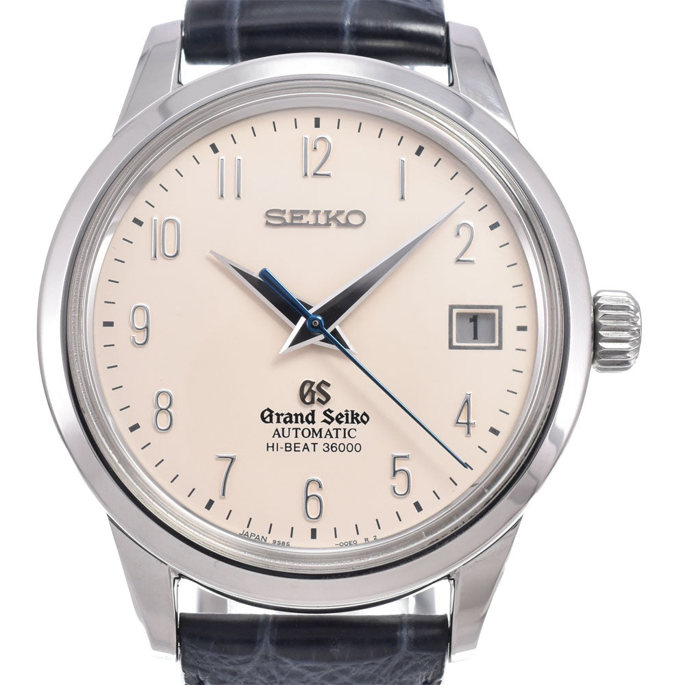SEIKO Grand Seiko Hi-Beat Mechanical 9S85-00F0/SBGH013 Date Ivory Dial Automatic Men's
 Watch B#149564